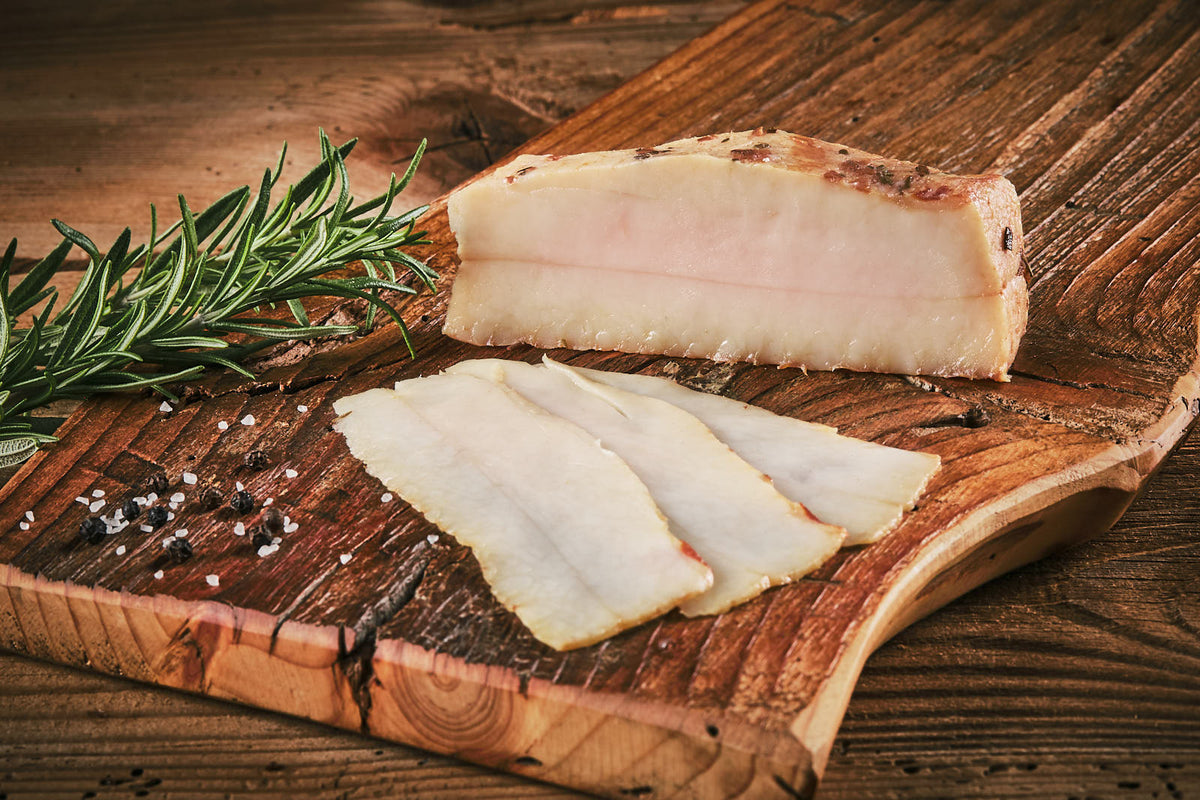 Bio geräucherter Lardo online bestellen Land.Luft Bio