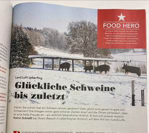 Danke Slow Food, für die Auszeichung „Food Heroes“