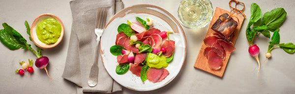 Land.Luft geräuchertes Schweinefilet zum Verlieben