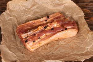 Bio Schweinegrillfleisch in süß-würziger Kanada-Marinade