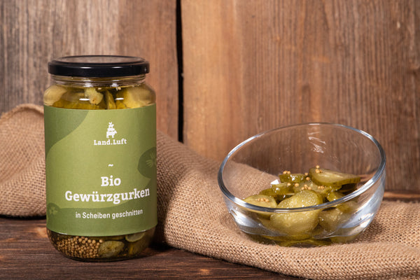 Bio Gewürzgurken