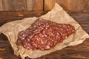 Bio Groszer Wein Salami Aufschnitt