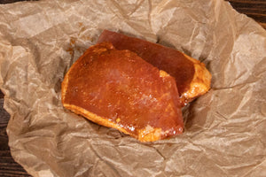 Bio Schweinegrillfleisch in feuriger Mexiko-Marinade