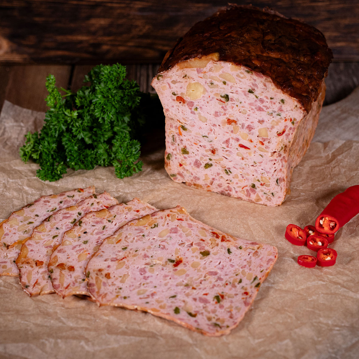 Bayrischer Bio Pizzaleberkäse vom Weideschwein bestellen | Land.Luft