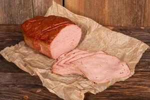 Bio Rinderleberkäse mit Sonnenblumenöl