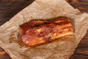Bio Schweinegrillfleisch in BBQ USA-Marinade