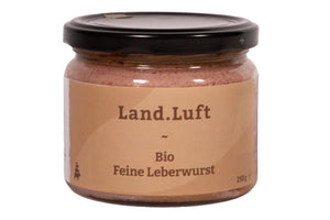 Bio feine Leberwurst 