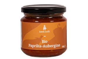 Paprika-Aubergine Aufstrich Bio