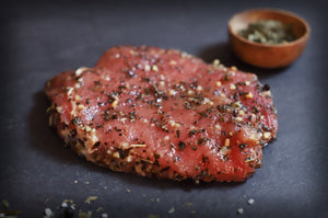 Land.Luft Bio Schweinelende mariniert in Basilikummarinade jetzt Online kaufen und bestellen
