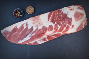 St. Louis Style Rippchen - fleischige Rückseite 3 Kilogramm am Stück